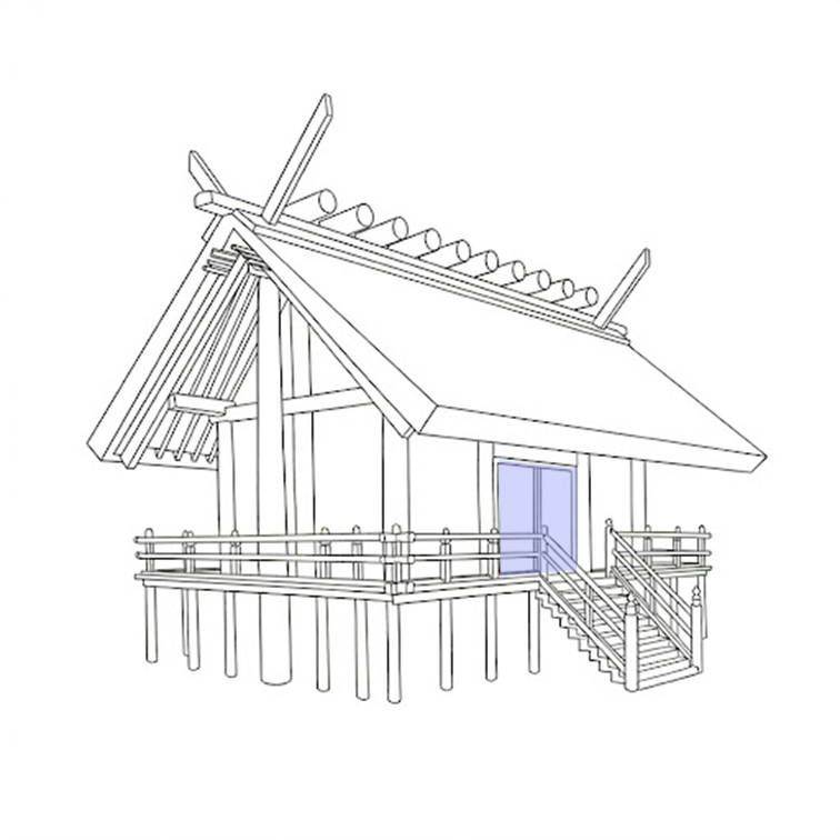 平入りのハイライト