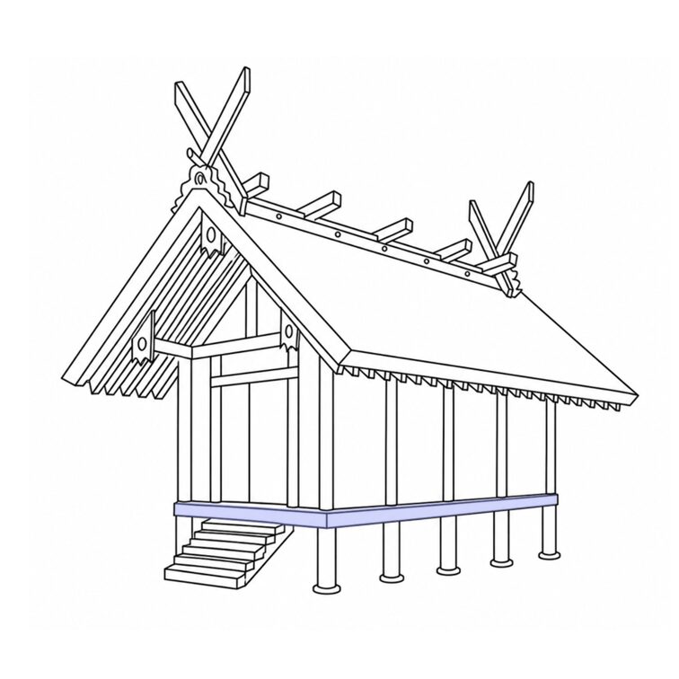 高欄なしのハイライト
